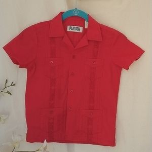 Guayabera/cubabera for boys